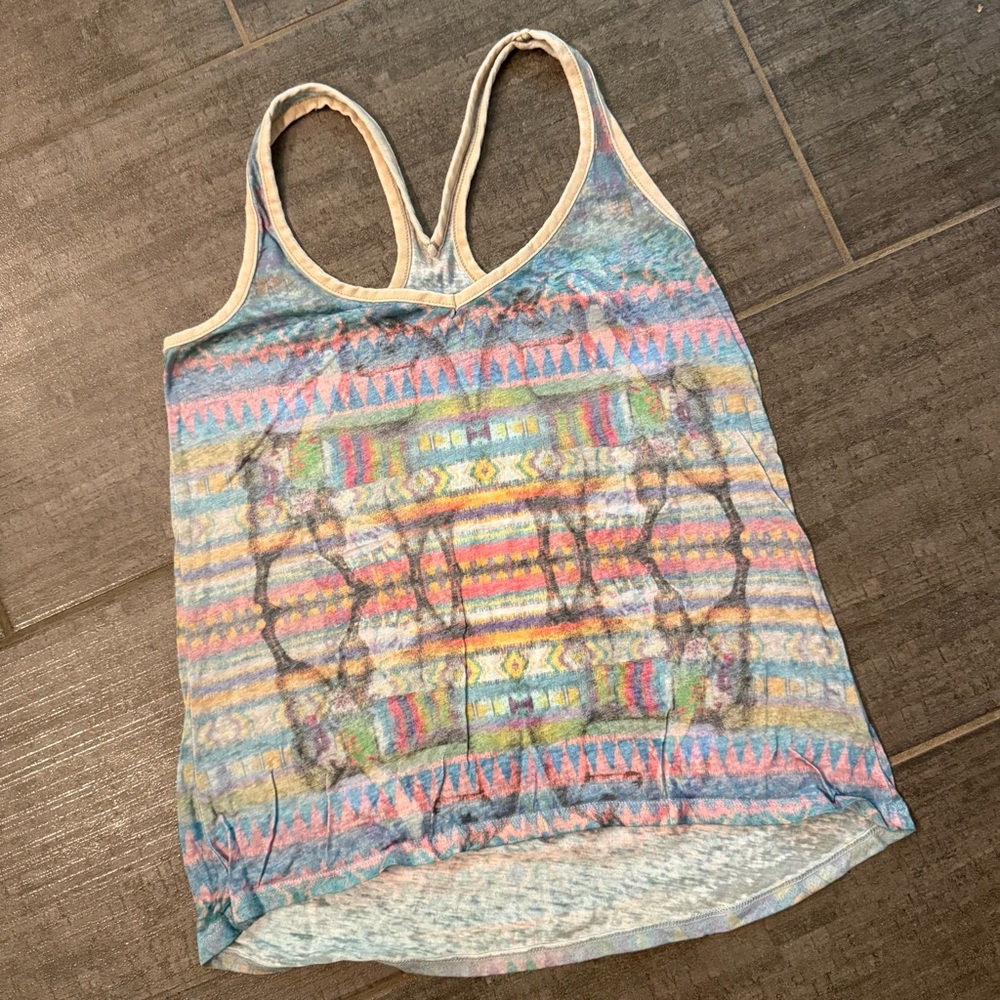 Chaser Multicolor Aztec Racerback Tank
